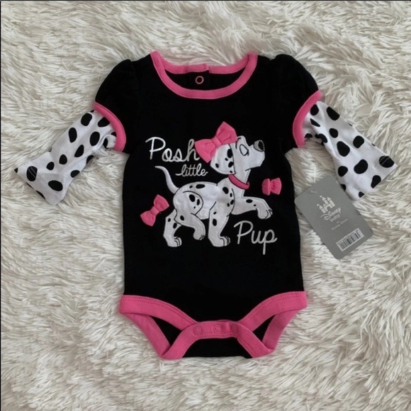Disney Store  101 Dalmatians Long Sleeve Cuddly Baby - Picture 3 of 8